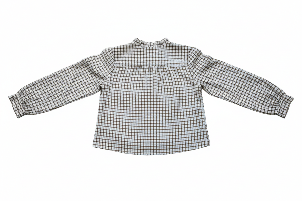 Laurie Checked Blouse