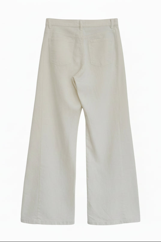 Fletcher Wide Leg Panelled Jeans