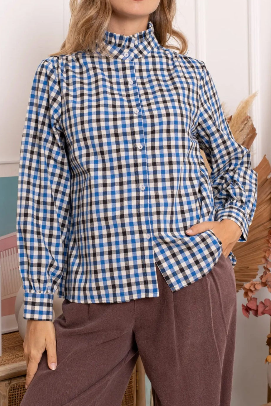 Verena Check Shirt
