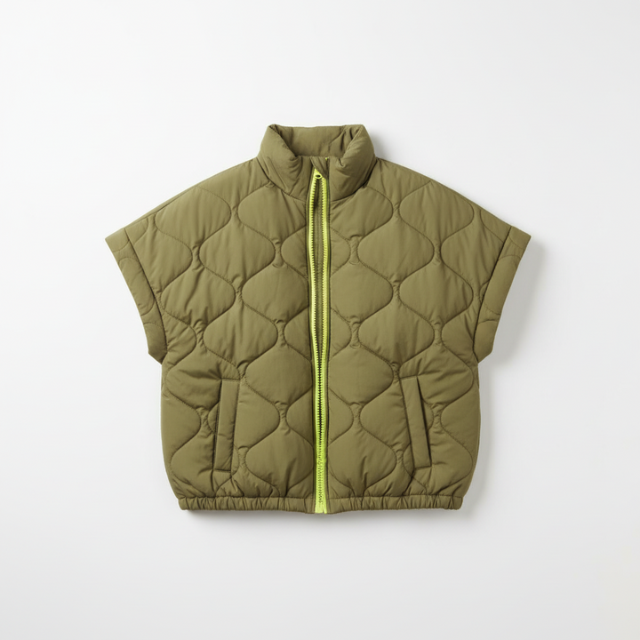 *** PRE ORDER *** Samantha Neon Sleeveless Quilted Gilet