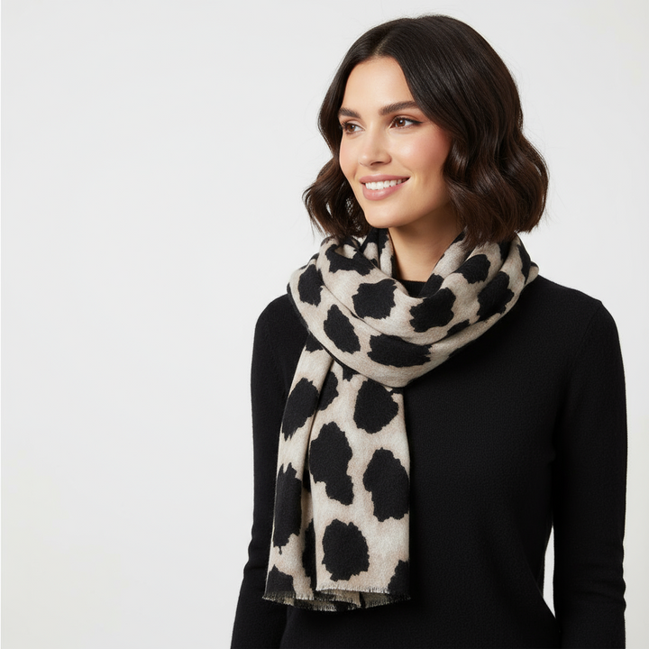 Big Leopard Scarf