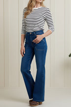 Loretta Denim Jeans (Dark Wash)