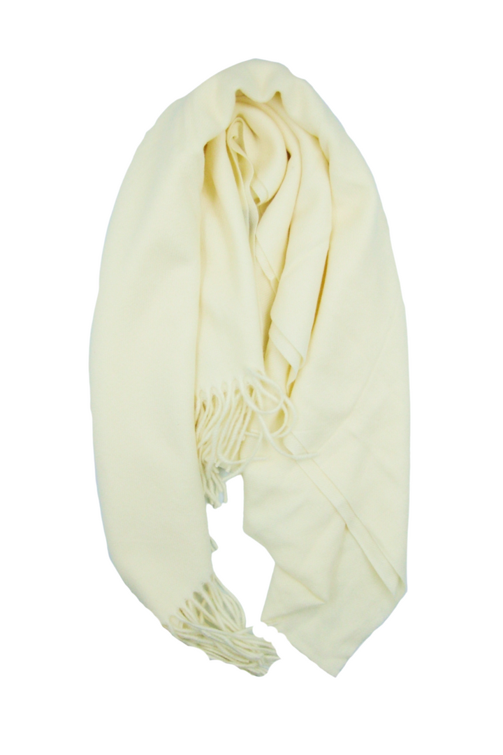 Cashmere Blend Scarf - Luxuriously Soft Warm Knit Accessory for Men and Women