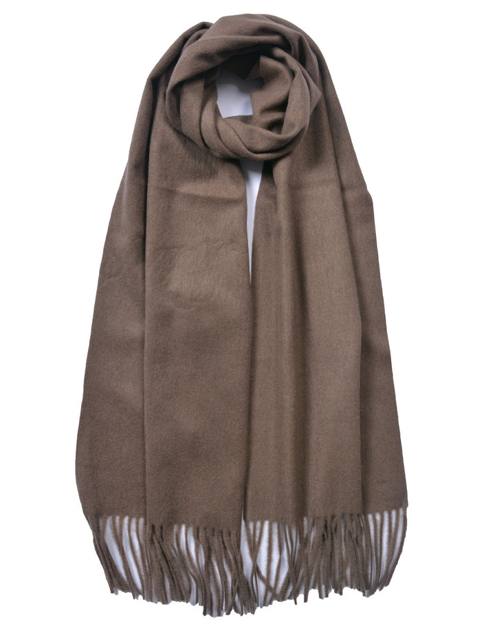 Cashmere Blend Scarf - Luxuriously Soft Warm Knit Accessory for Men and Women