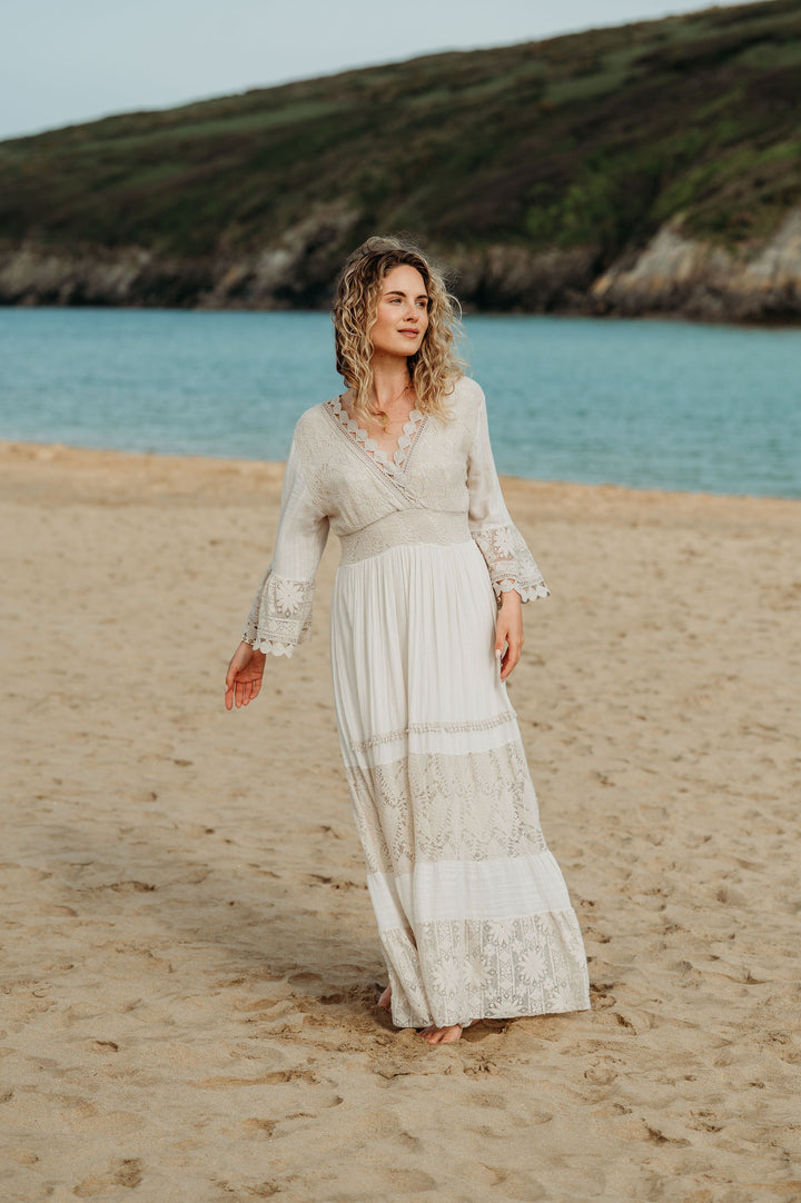 Ibiza Dress (Beige)