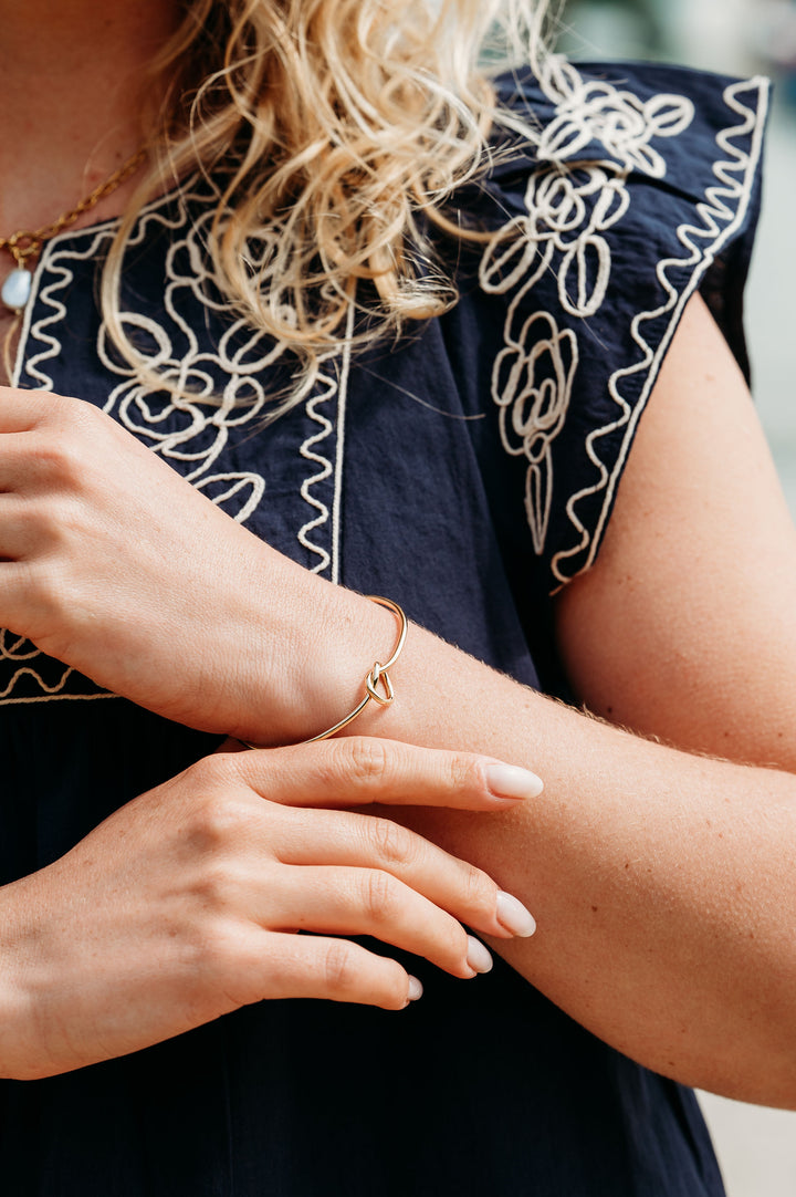 Knot Stainless Steel Bangle
