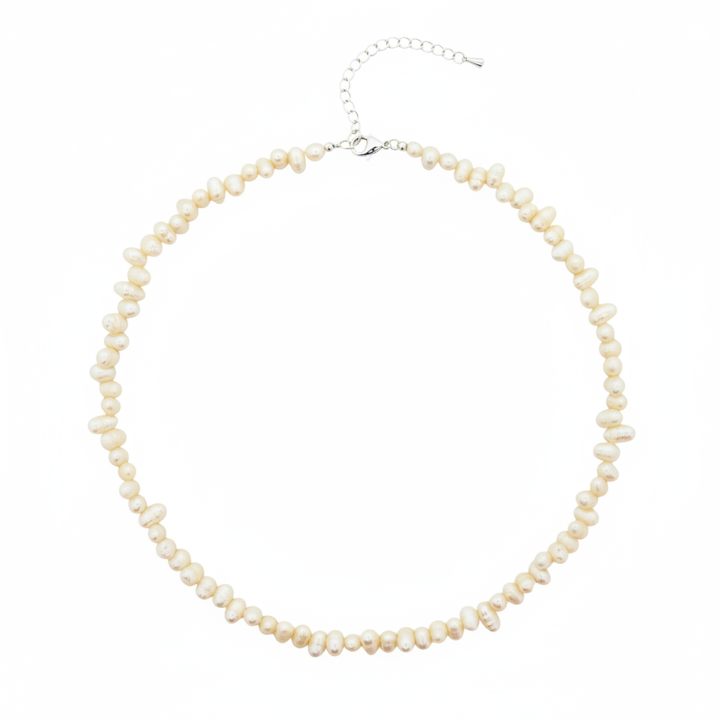 Freshwater Boho Pearl Necklace
