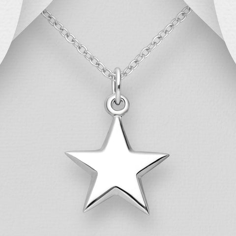 925 Silver Star Necklace
