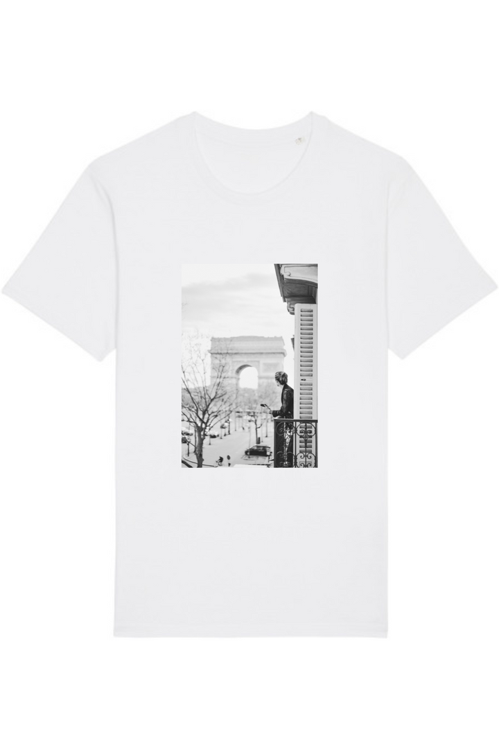 Paris Graphic T Shirt | White