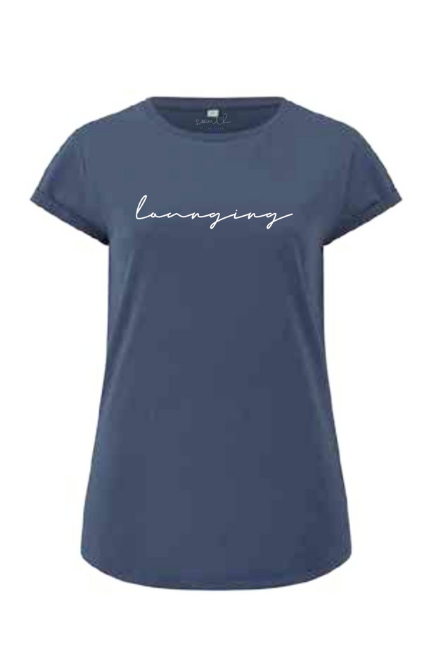Lounging T Shirt | Washed Denim