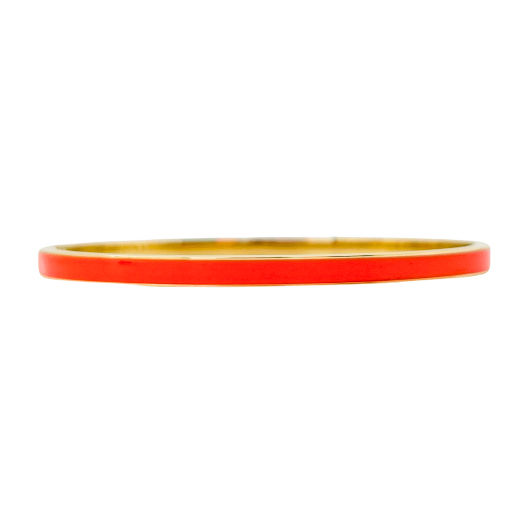 Cooper Enamel Oval Hinged Bangle | Colours To Choose!