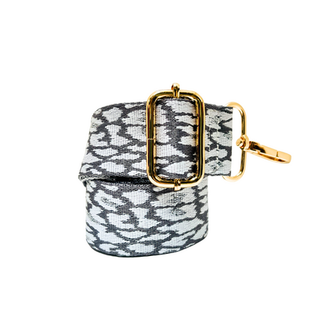 Metallic Leo Strap | Grey x Silver