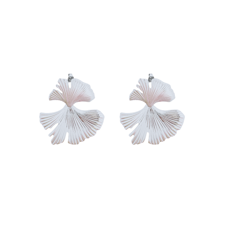 Ginko Leaf Earrings
