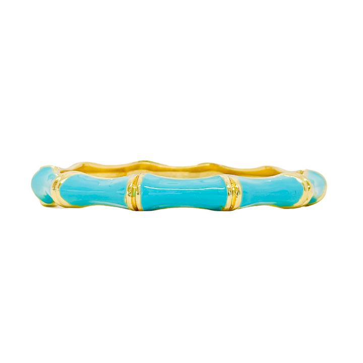 Bamboo Bangle | Turquoise