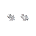 925 Silver Hamsa Hand Studs
