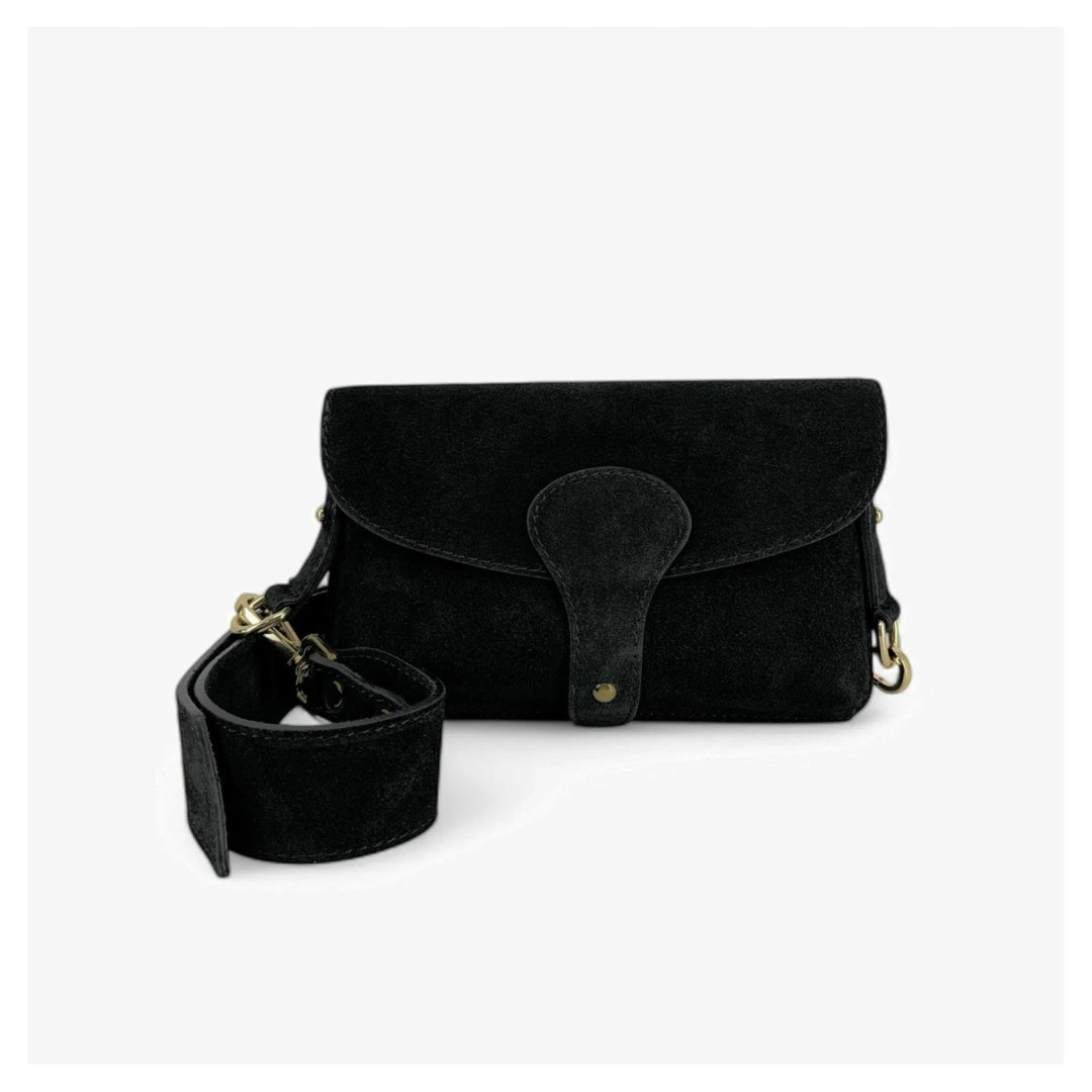 Lara Crossbody Suede Bag