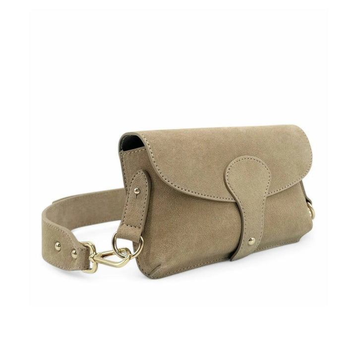 Lara Crossbody Suede Bag