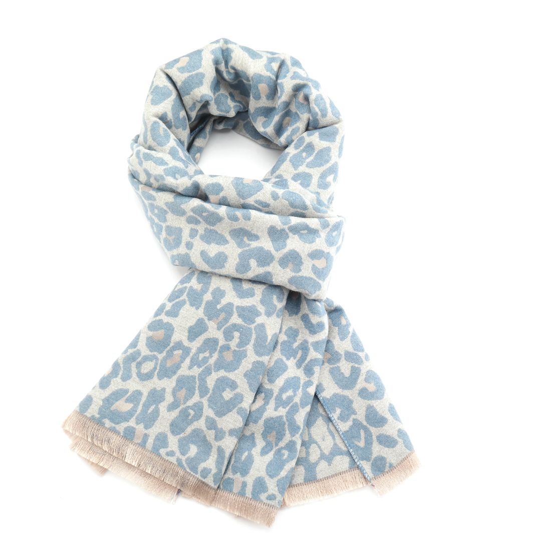 Leo Classic Scarf | Blue Leo