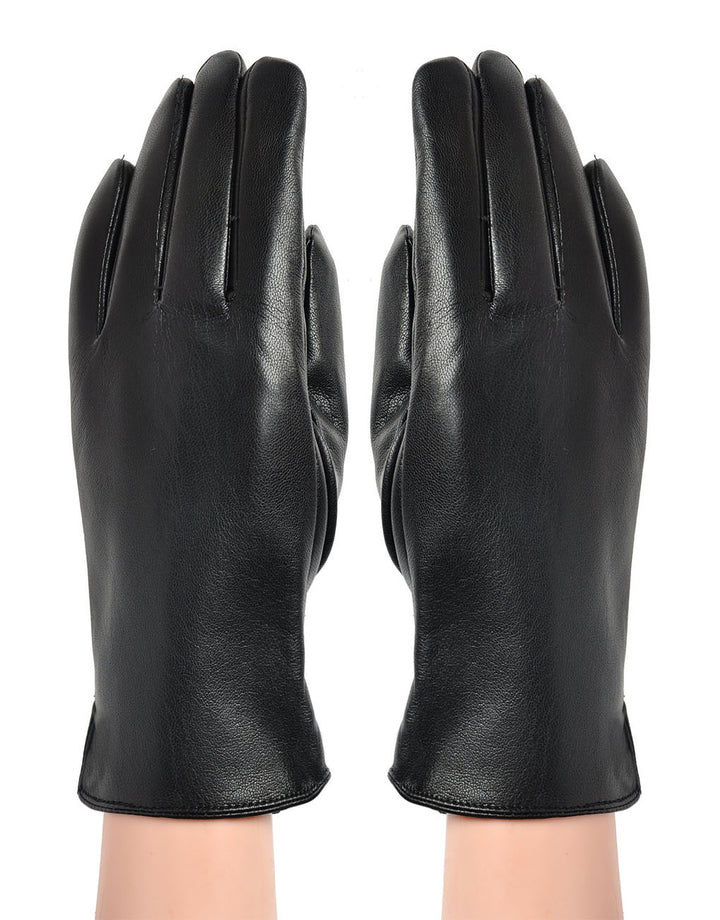 Plain Soft Faux Leather Glove | Colours to choose!