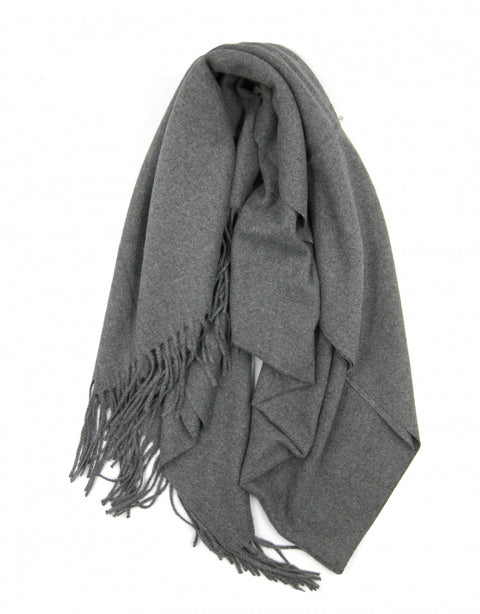 Cashmere Blend Scarf | Grey