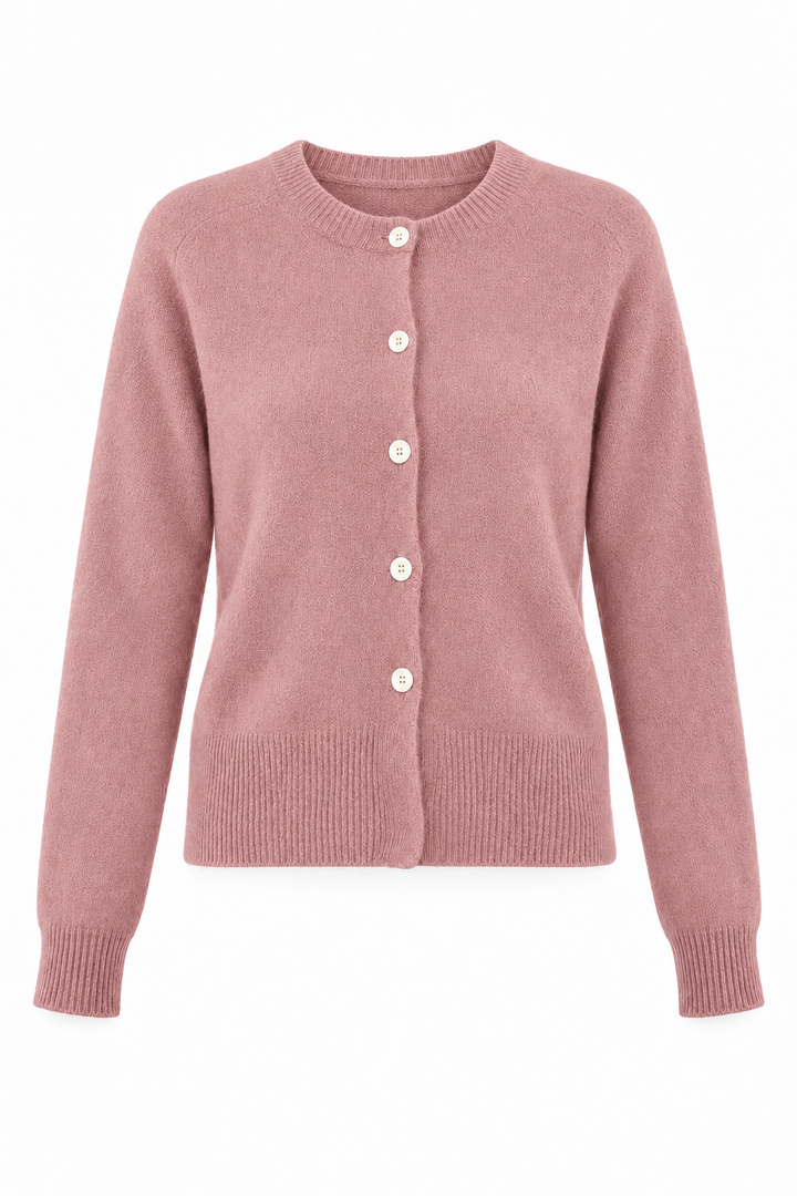 Yvonne Alpaca Boxy Cardigan