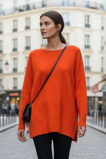 Classic 'O' Neck Jumper