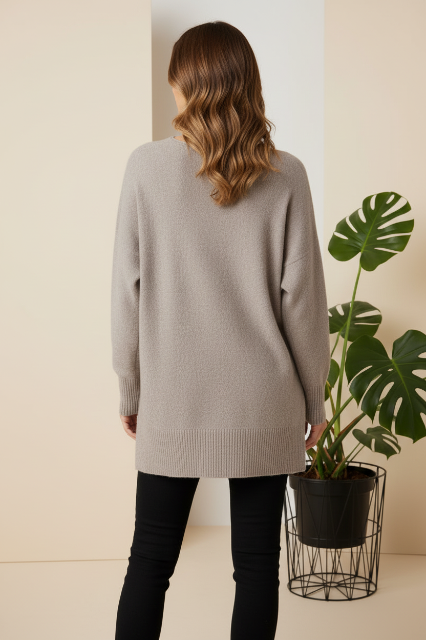 Classic 'O' Neck Jumper