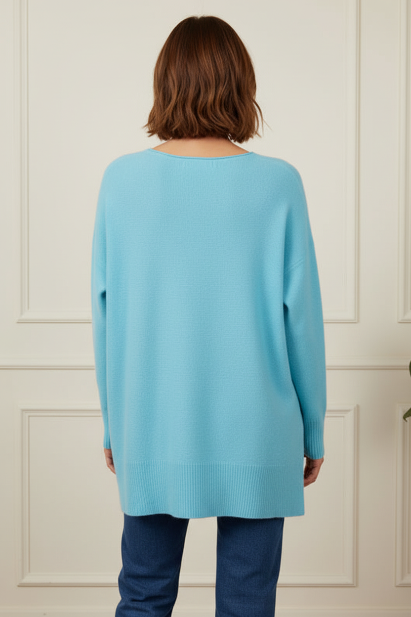 Classic 'O' Neck Jumper