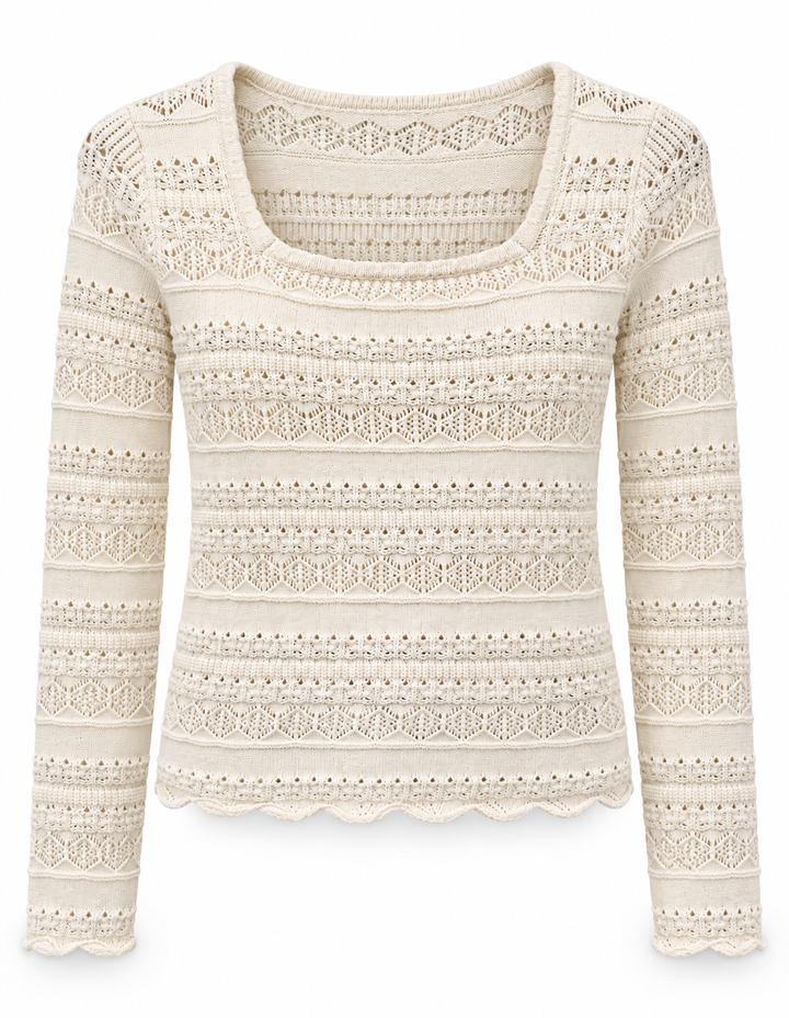 Dhalia Crochet Top (Cream)