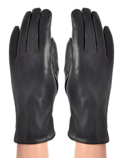 Plain Soft Faux Leather Glove | Colours to choose!
