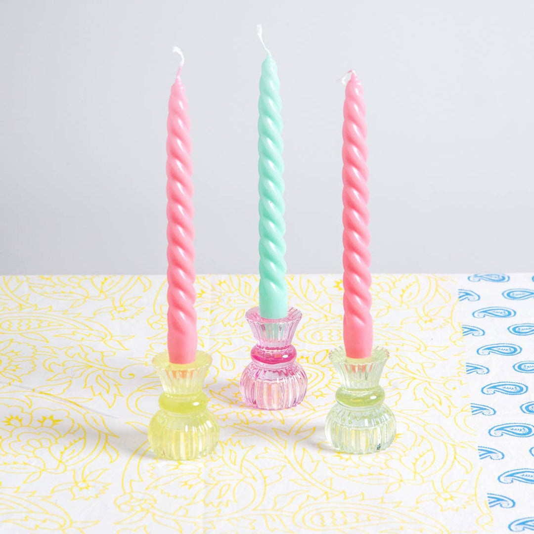 Small Glass Candle Holders | Starter Set |