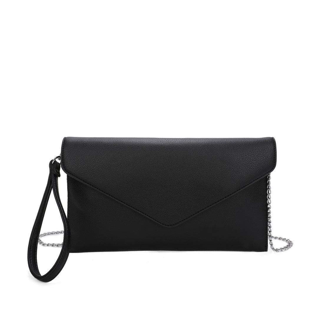 Envelope Clutch Bag | Black