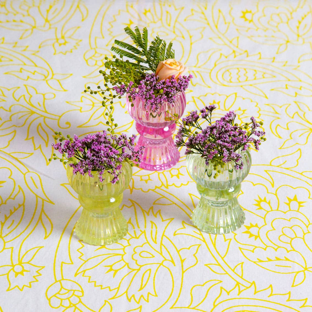 Small Glass Candle Holders | Starter Set |