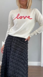 Kayla Eyelash Texture Skirt | Colours to choose!