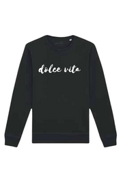 Dolce Vita Sweatshirt | Black x White