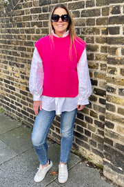 Hannah Vest | Available in Pink or Black