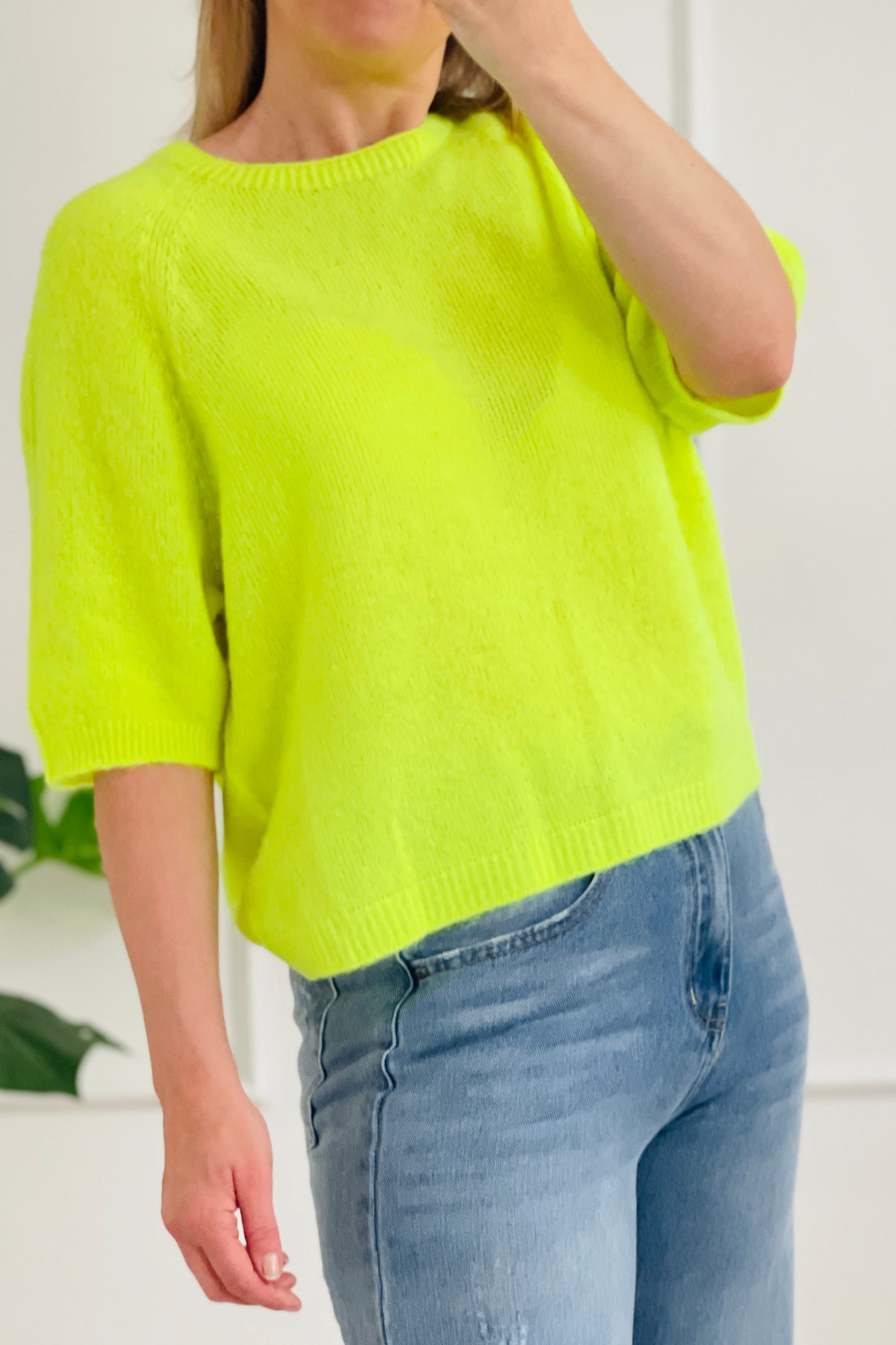 Sophie Alpaca Blend Crew Knit Jumper