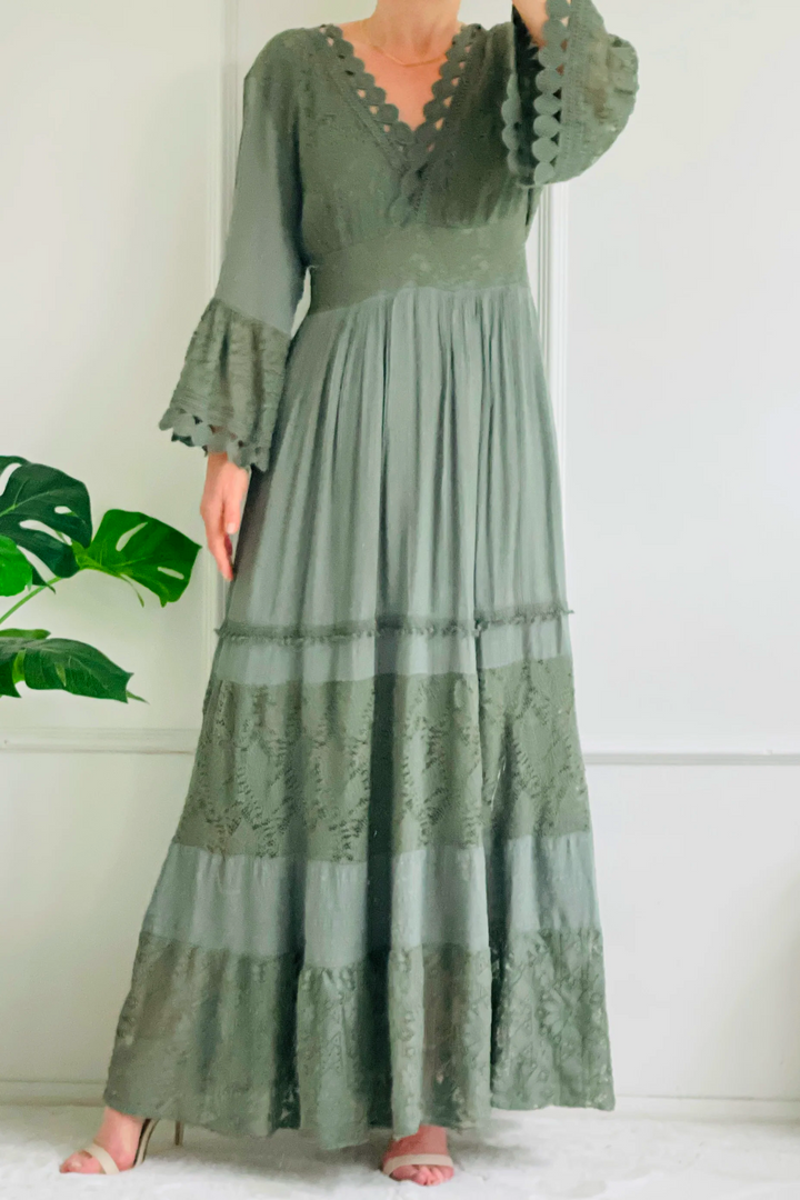 Ibiza Dress | Khaki