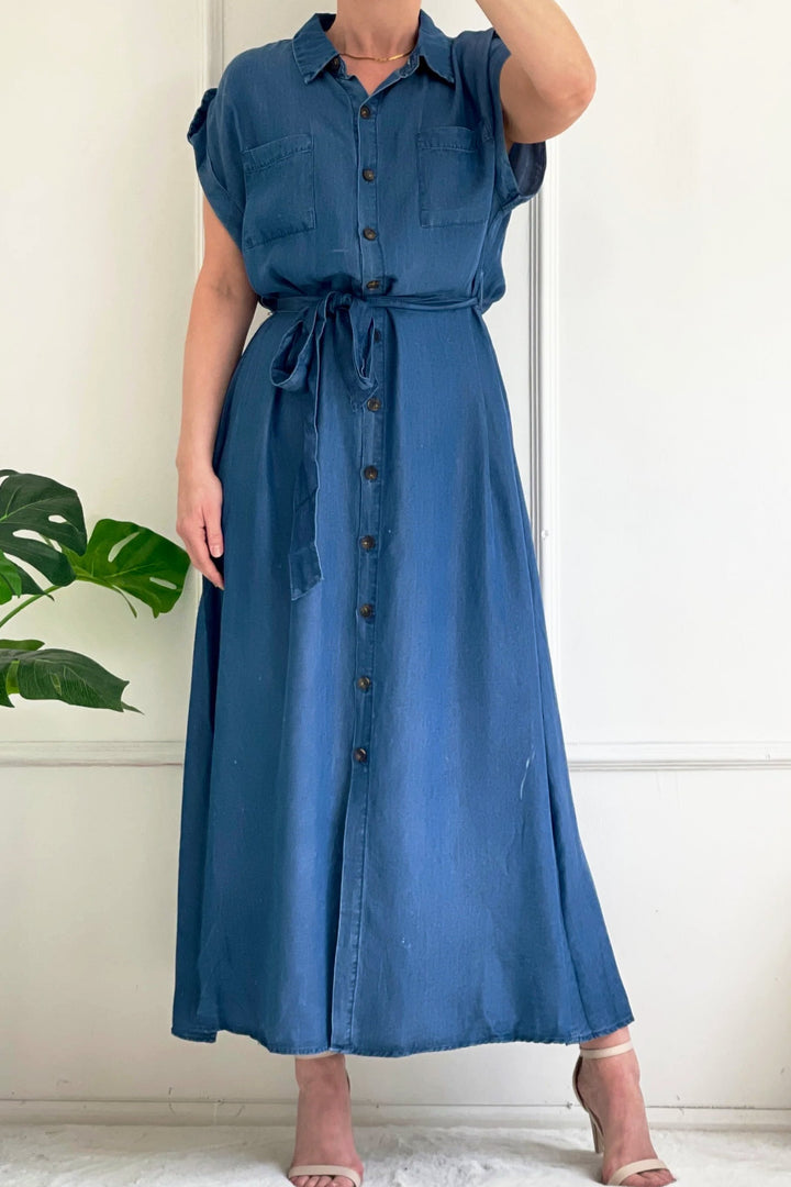 Daniella Shirt Dress | Denim