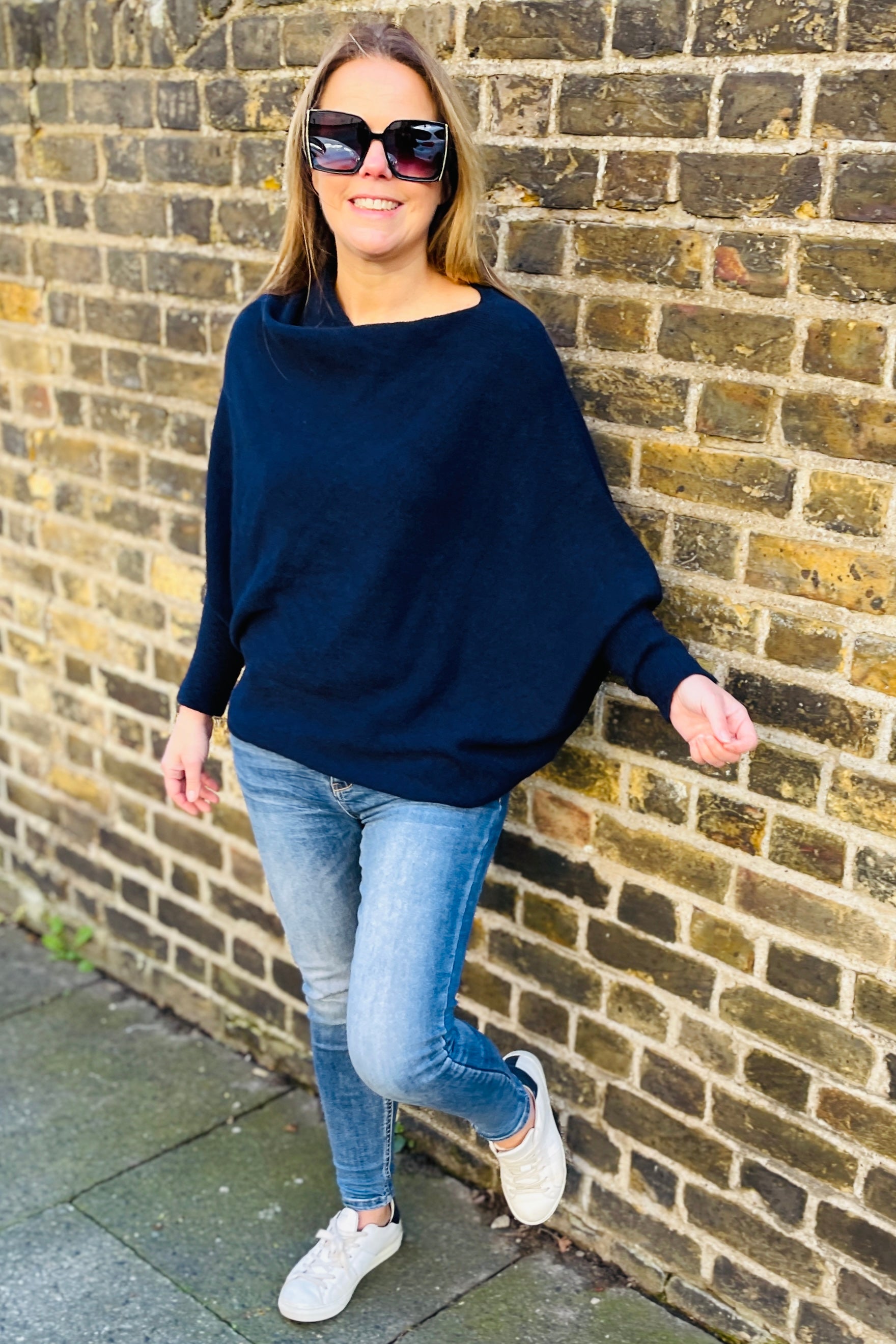 Maisie Asymmetric Wool Free Jumper