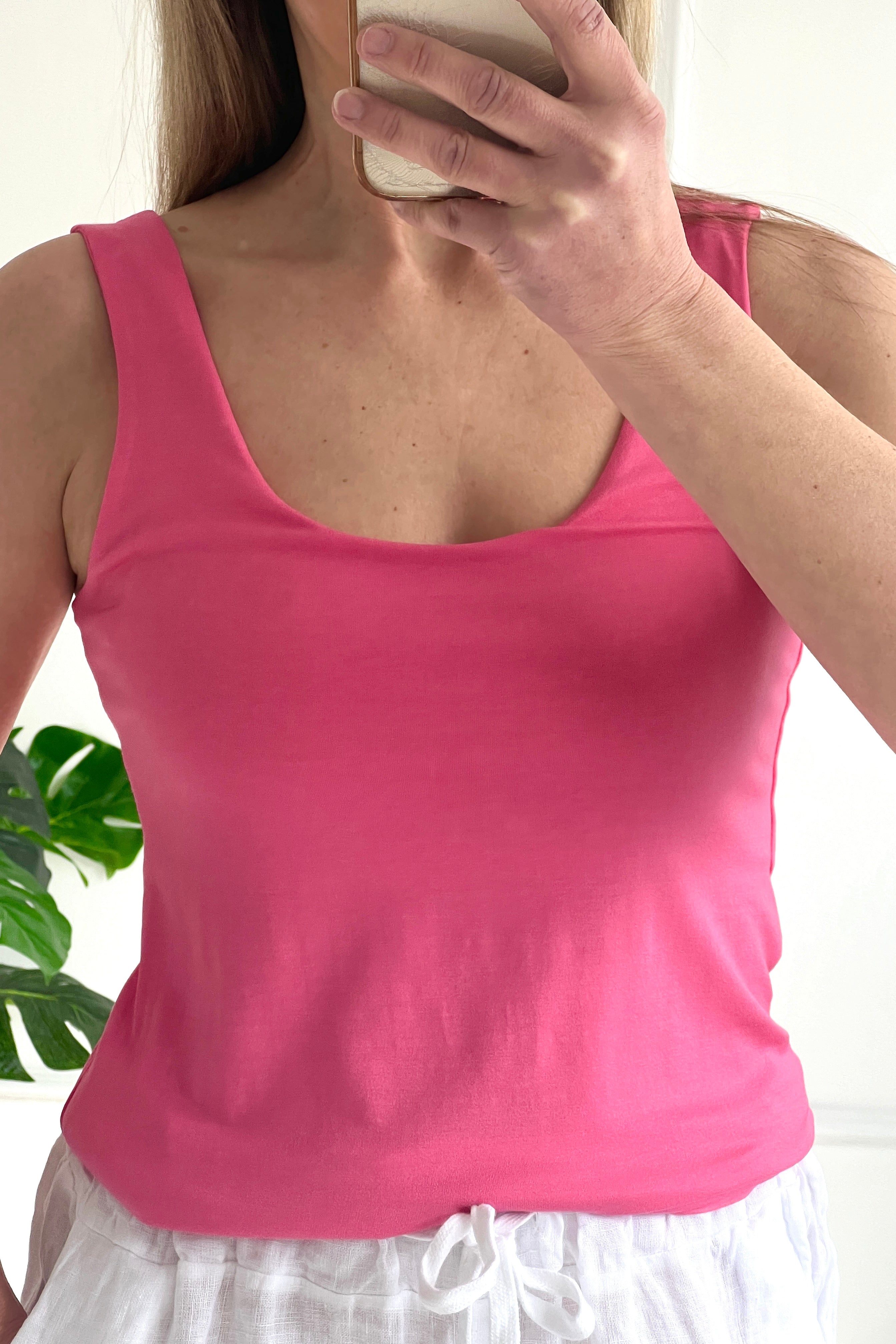 Casey Scoop Vest Top