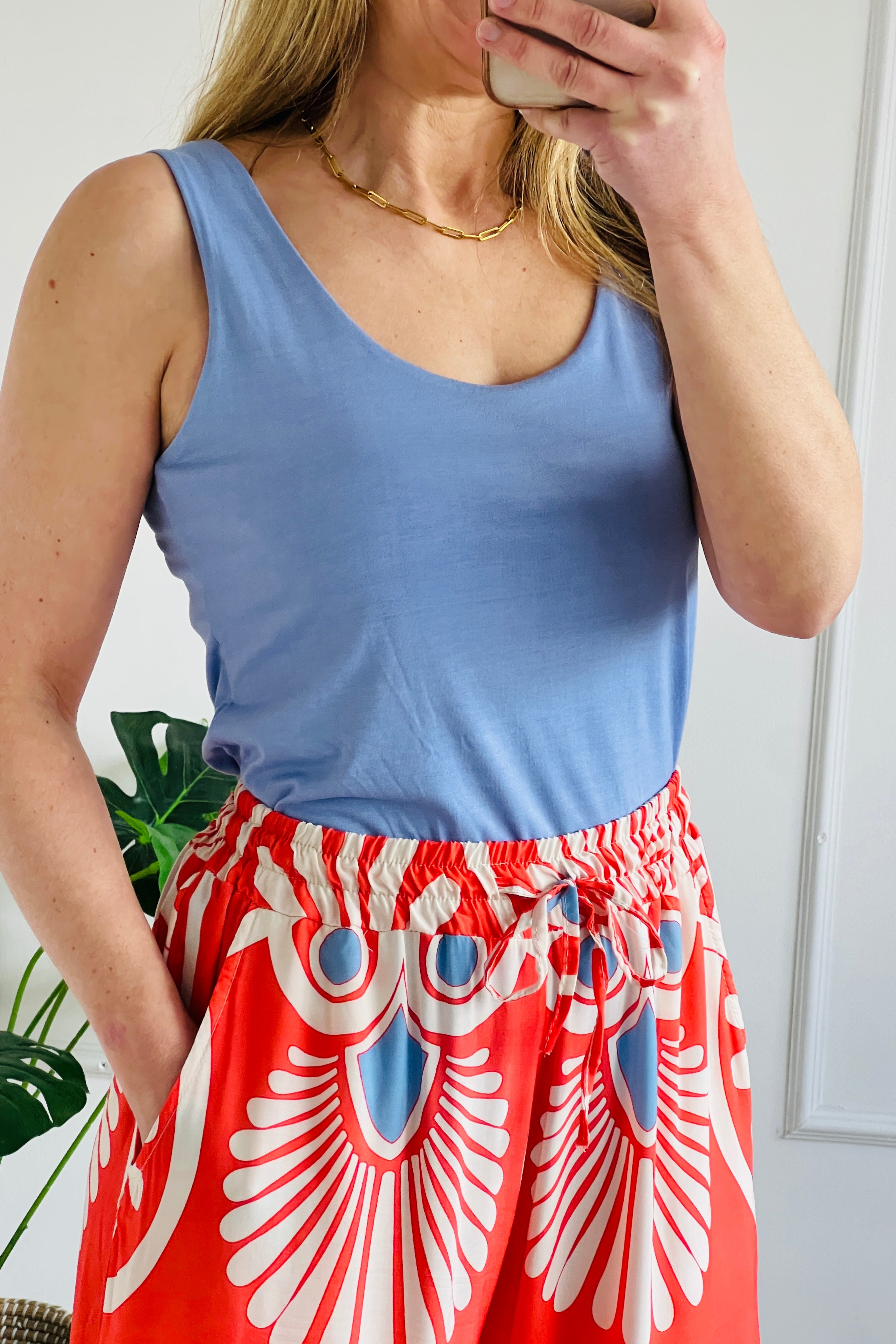 Casey Scoop Vest Top