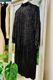 Miley Sequin Dress | Black
