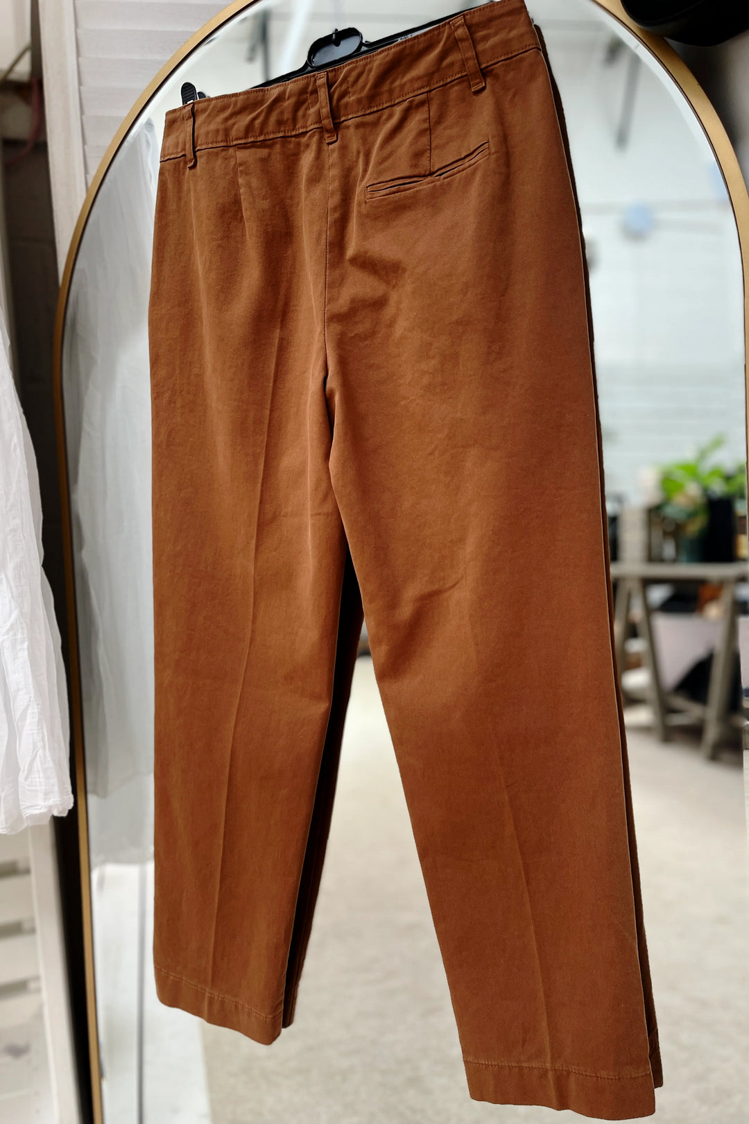 Lydia Chino Trousers | Tobacco