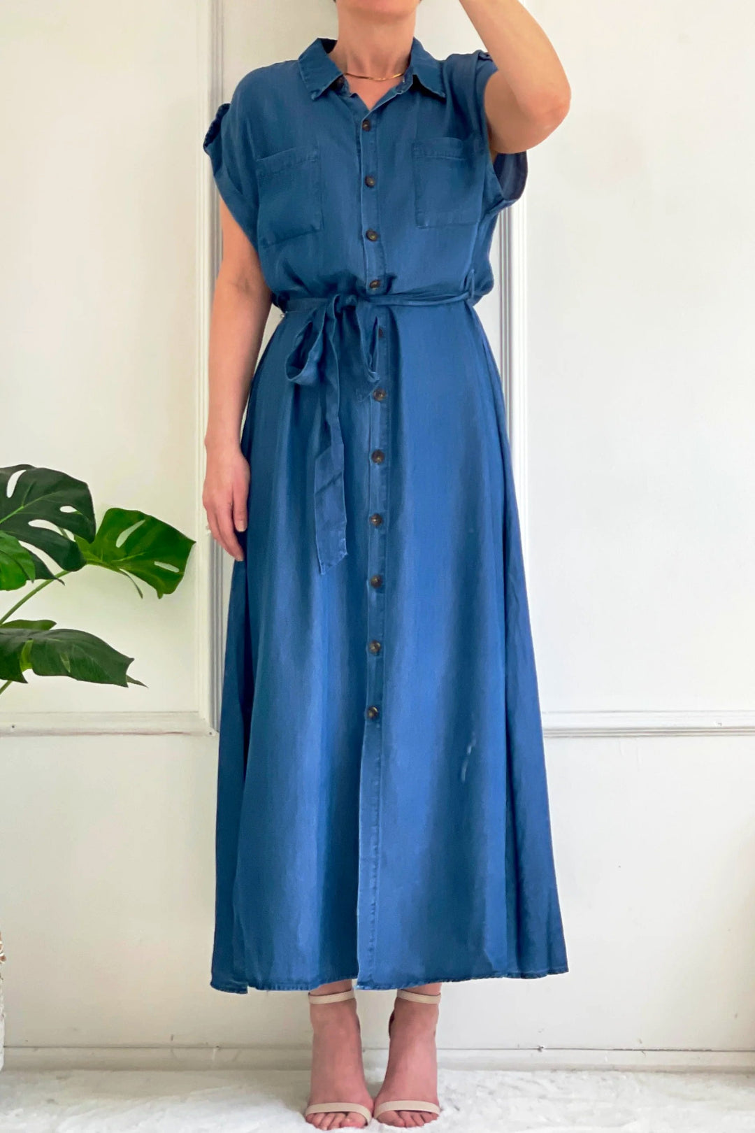 Daniella Shirt Dress | Denim