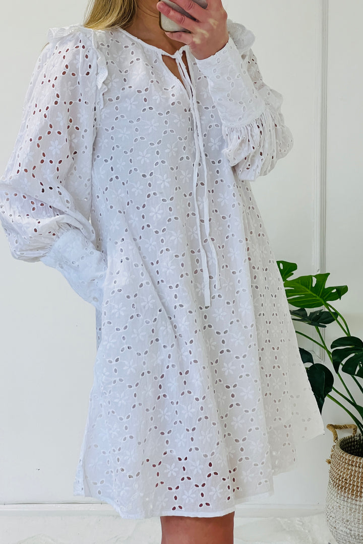 Angelique Dress | White