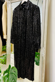 Miley Sequin Dress | Black