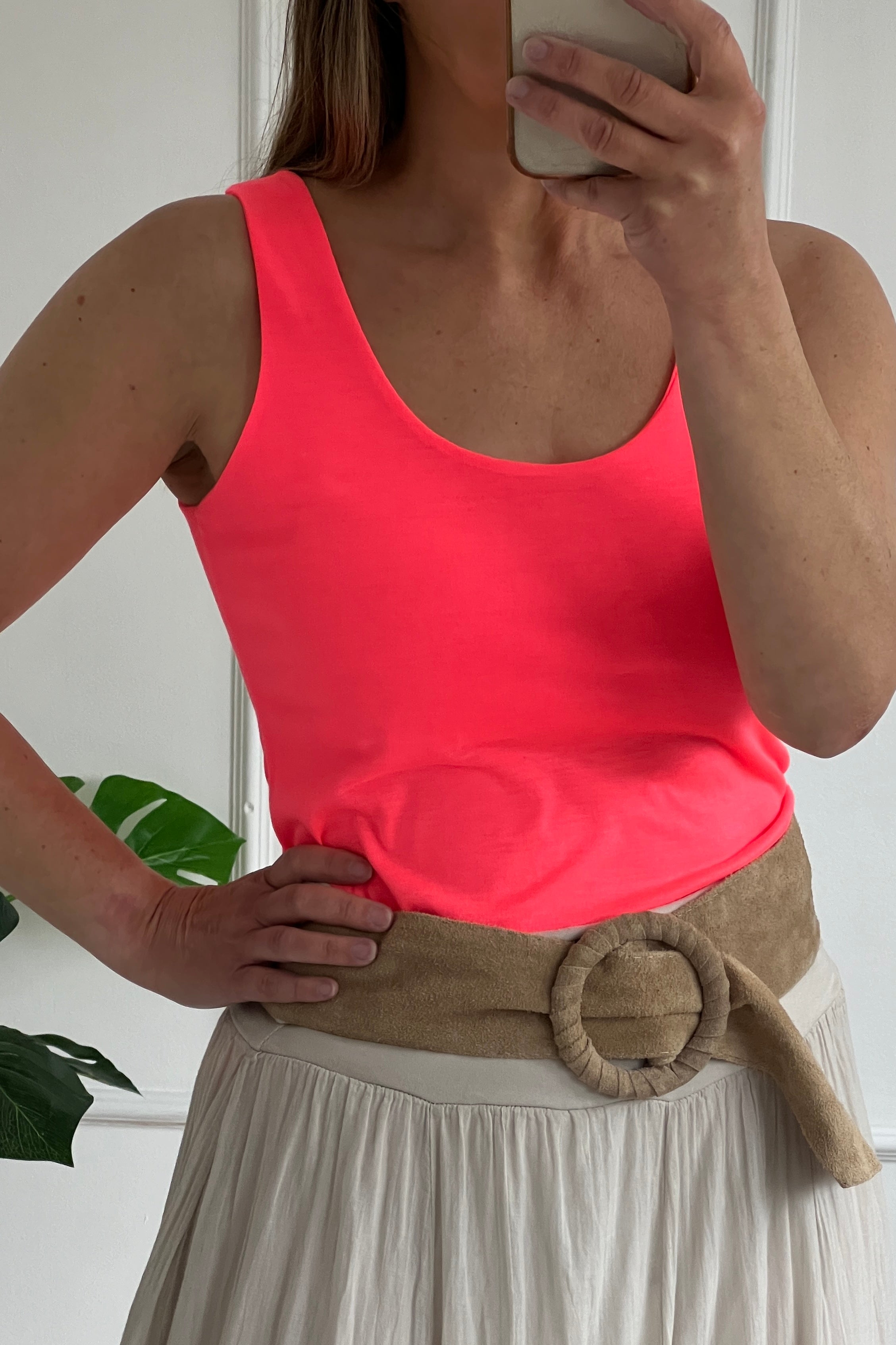 Casey Scoop Vest Top