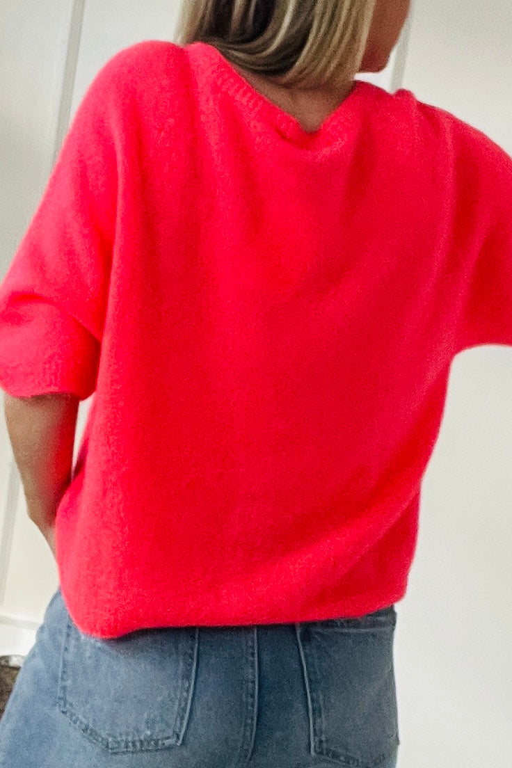 Sophie Alpaca Blend Crew Knit Jumper