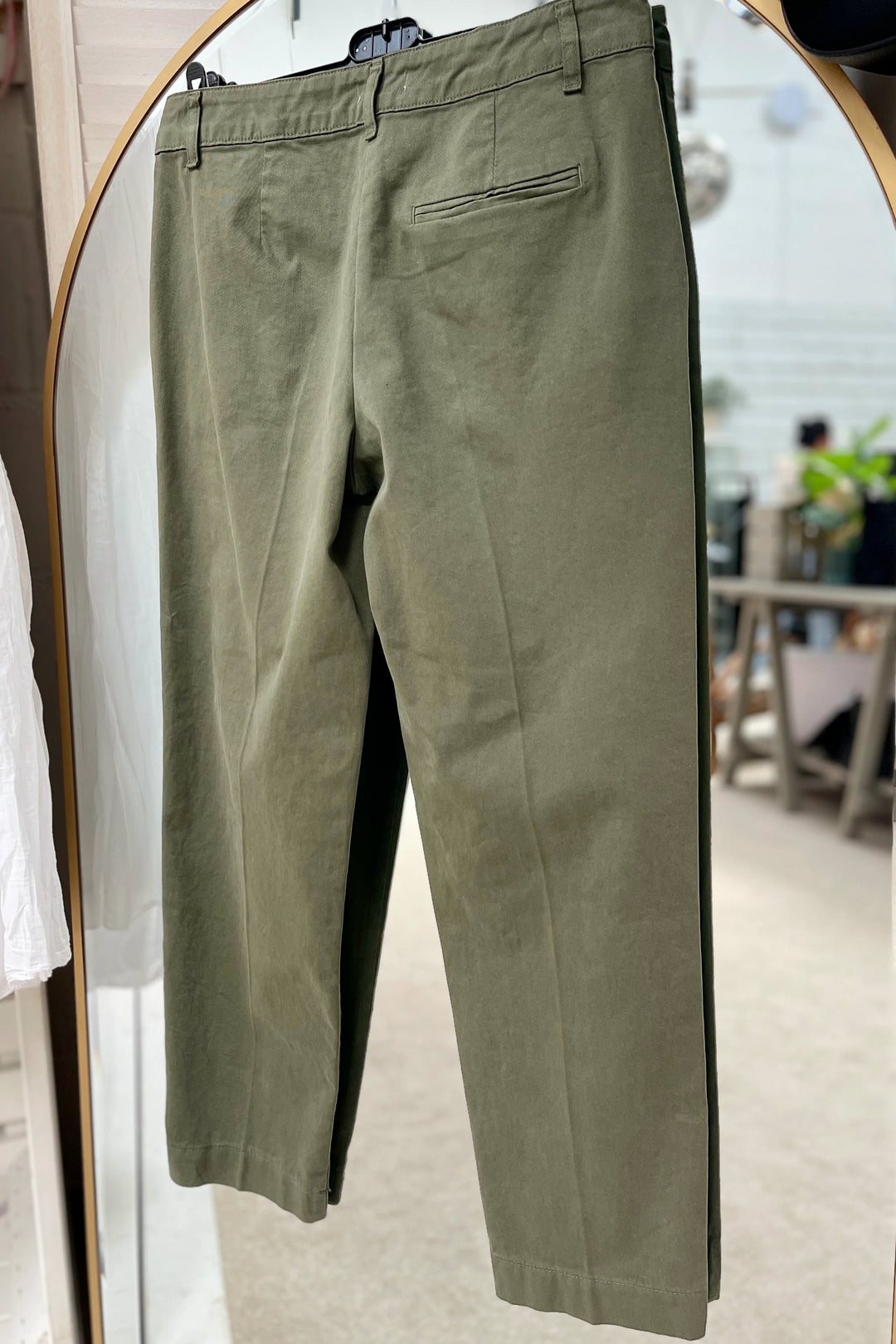 Lydia Chino Trousers | Khaki